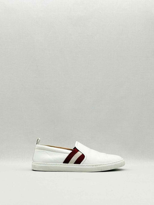 Pre - loved BALLY White Size EU 37 Slip - ons at Reems Closet