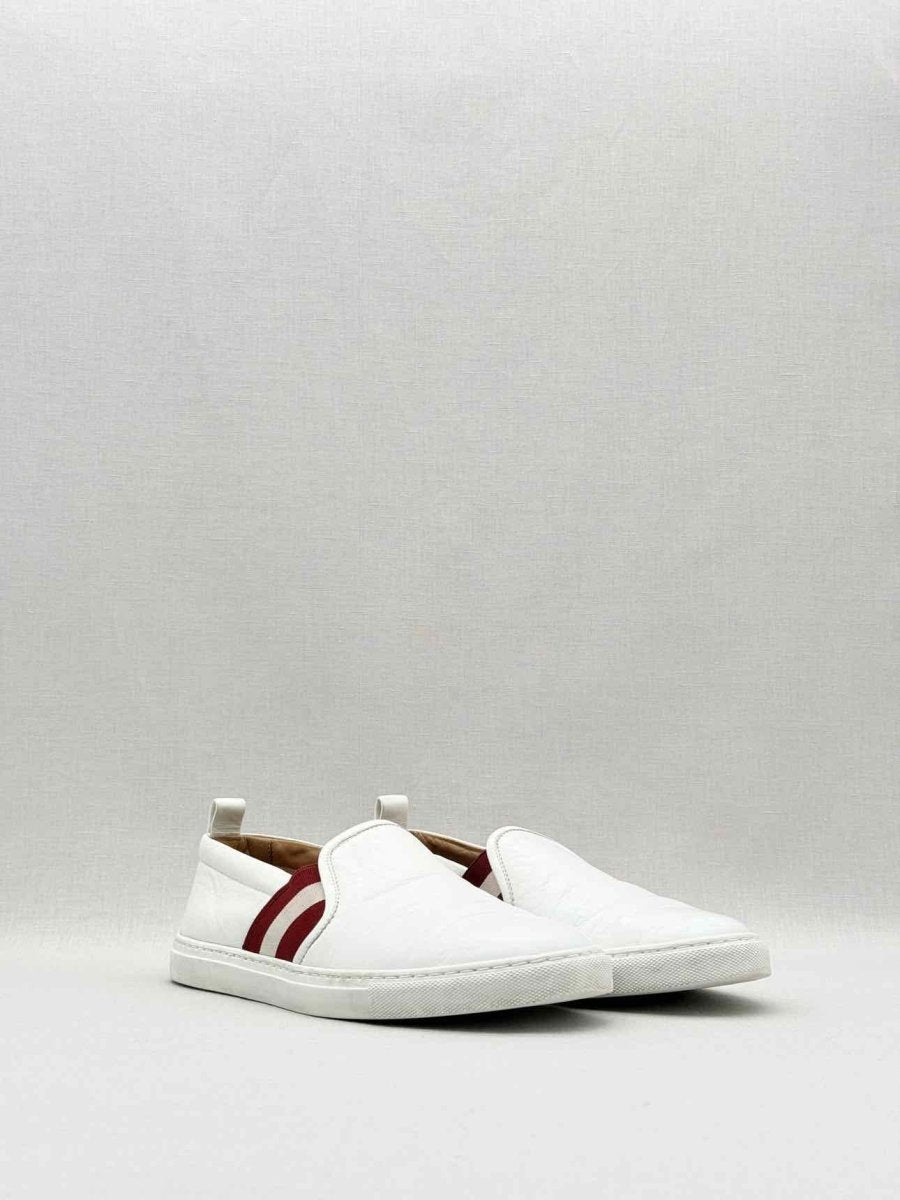 Pre - loved BALLY White Size EU 37 Slip - ons at Reems Closet