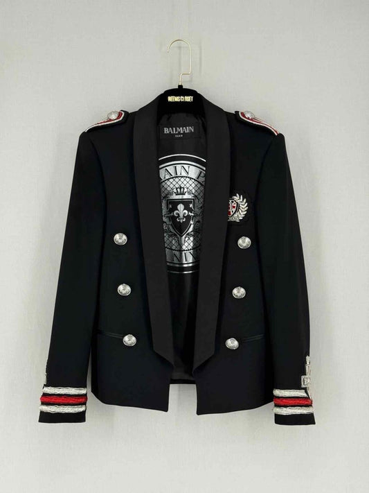 Pre - loved BALMAIN Black Size US 4 Jacket at Reems Closet