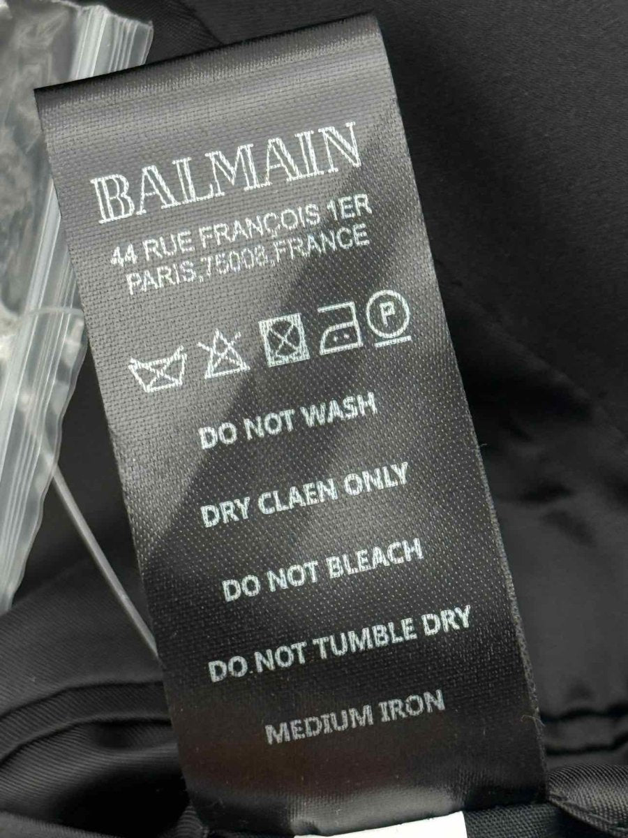 Pre - loved BALMAIN Black Size US 4 Jacket at Reems Closet