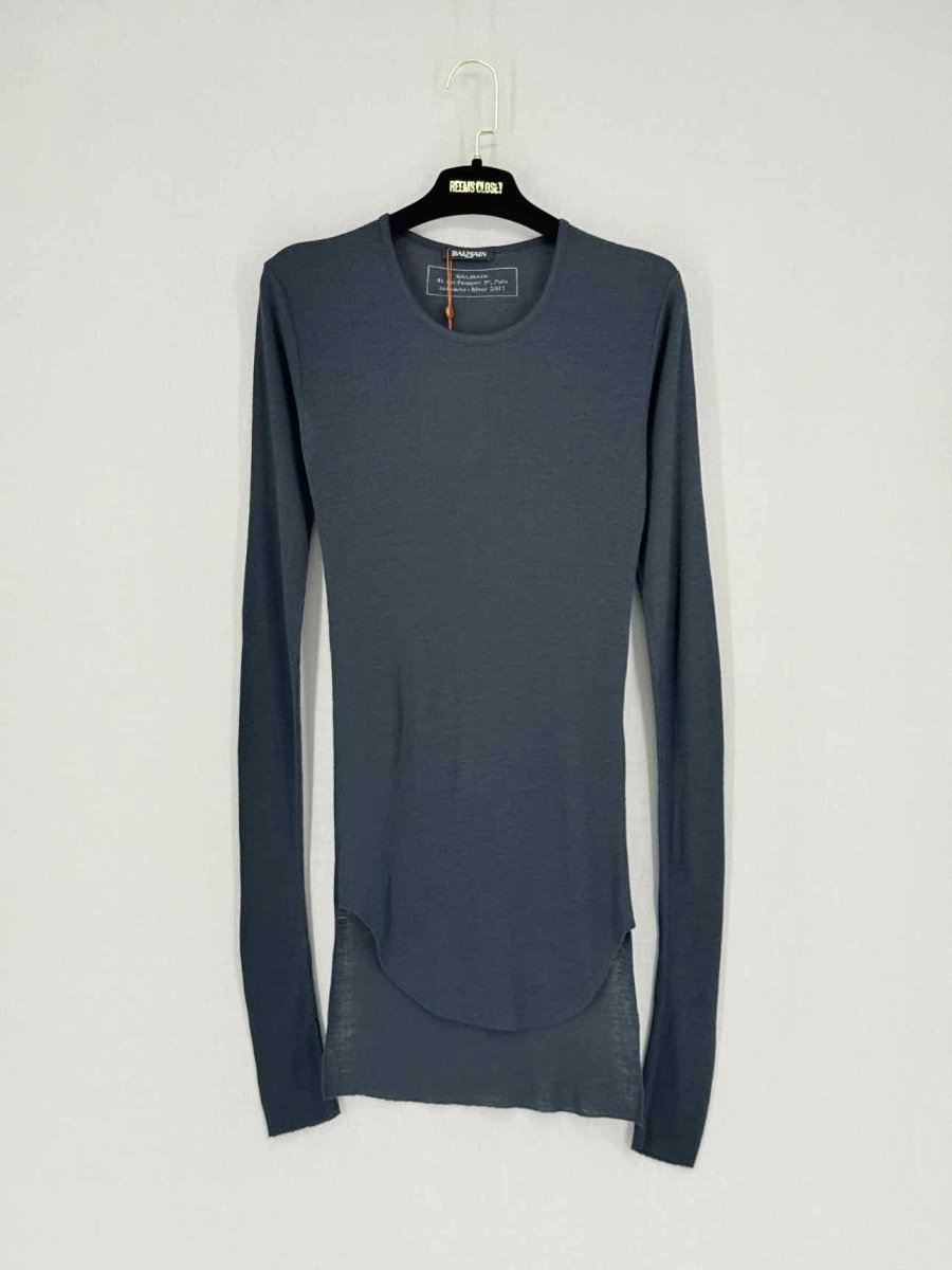 Pre - loved BALMAIN Black Size XSmall Top at Reems Closet