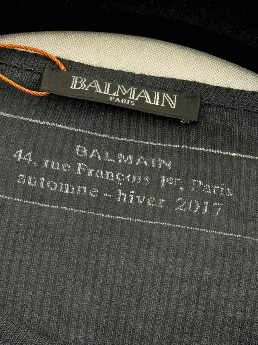 Pre - loved BALMAIN Black Size XSmall Top at Reems Closet