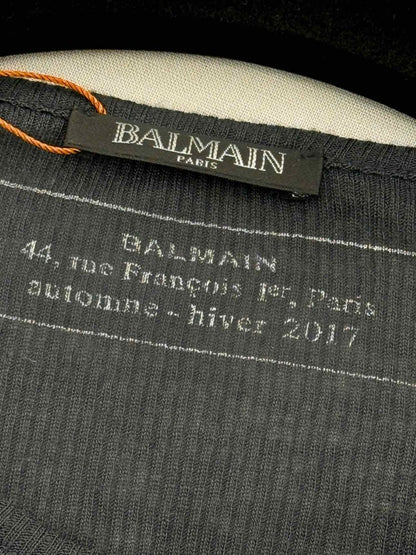 Pre - loved BALMAIN Black Size XSmall Top at Reems Closet