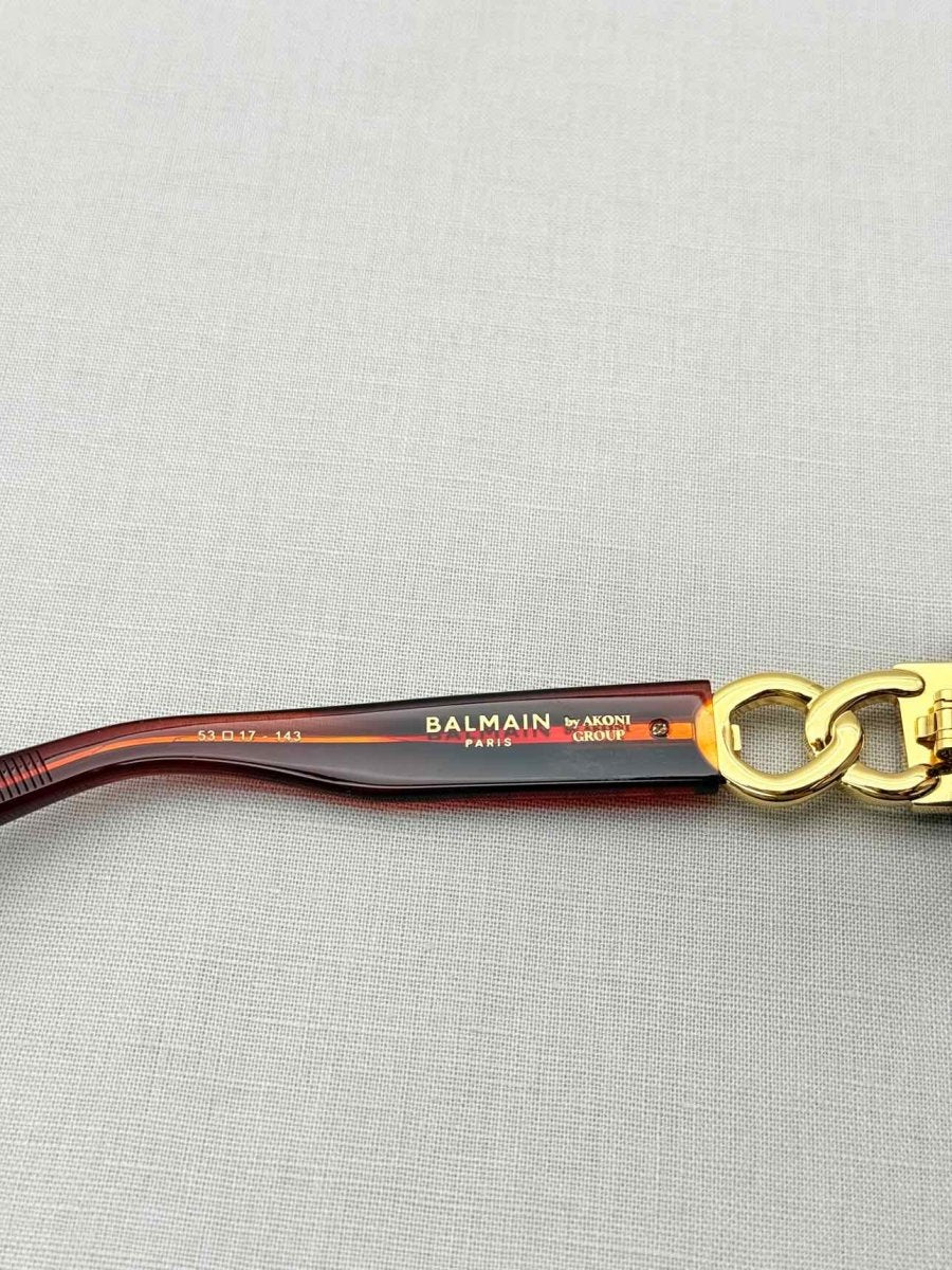 Pre-loved BALMAIN Brown Sunglasses at Reems Closet