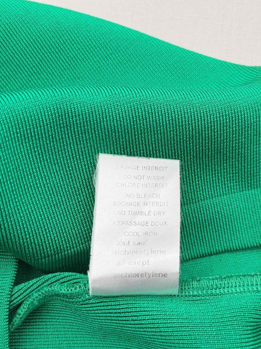Pre - loved BALMAIN Green Size US 0 Short Dress at Reems Closet