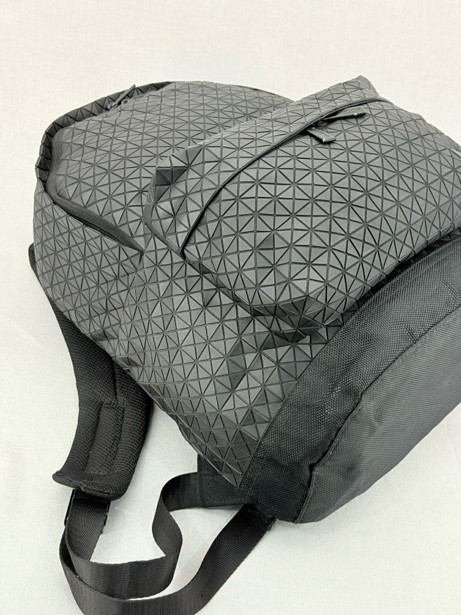 Pre - loved BAO BAO Daypack Reflector Grey Backpack at Reems Closet