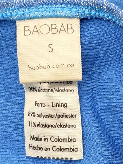 Pre-loved BAOBAB Atlas Blue Glitter Size Small Long Dress at Reems Closet