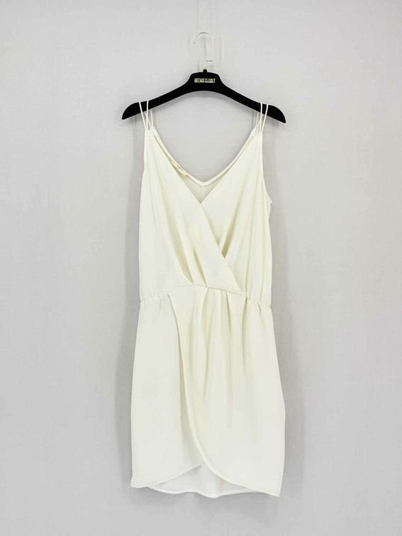 Pre-loved BA&SH Off-white Size US 0 Short Dress at Reems Closet