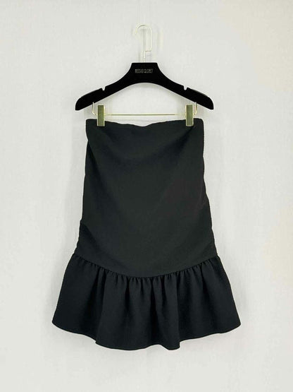 Pre-loved BA&SH Tube Black Size XSmall Short Dress at Reems Closet