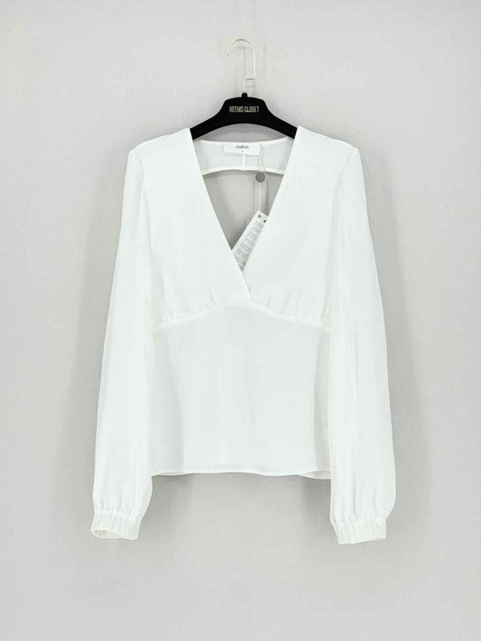 Pre - loved BA&SH White Size Large Blouse at Reems Closet