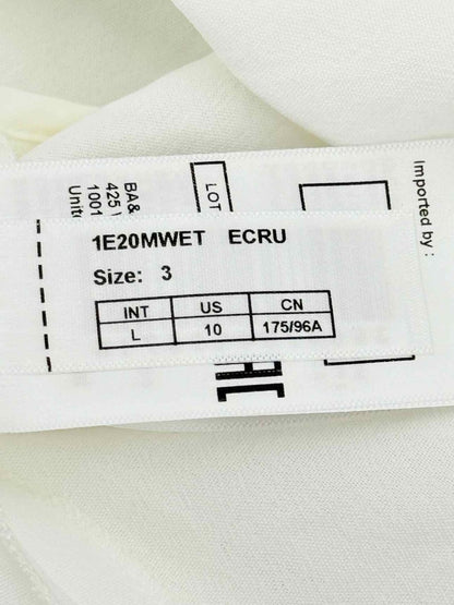 Pre - loved BA&SH White Size Large Blouse at Reems Closet