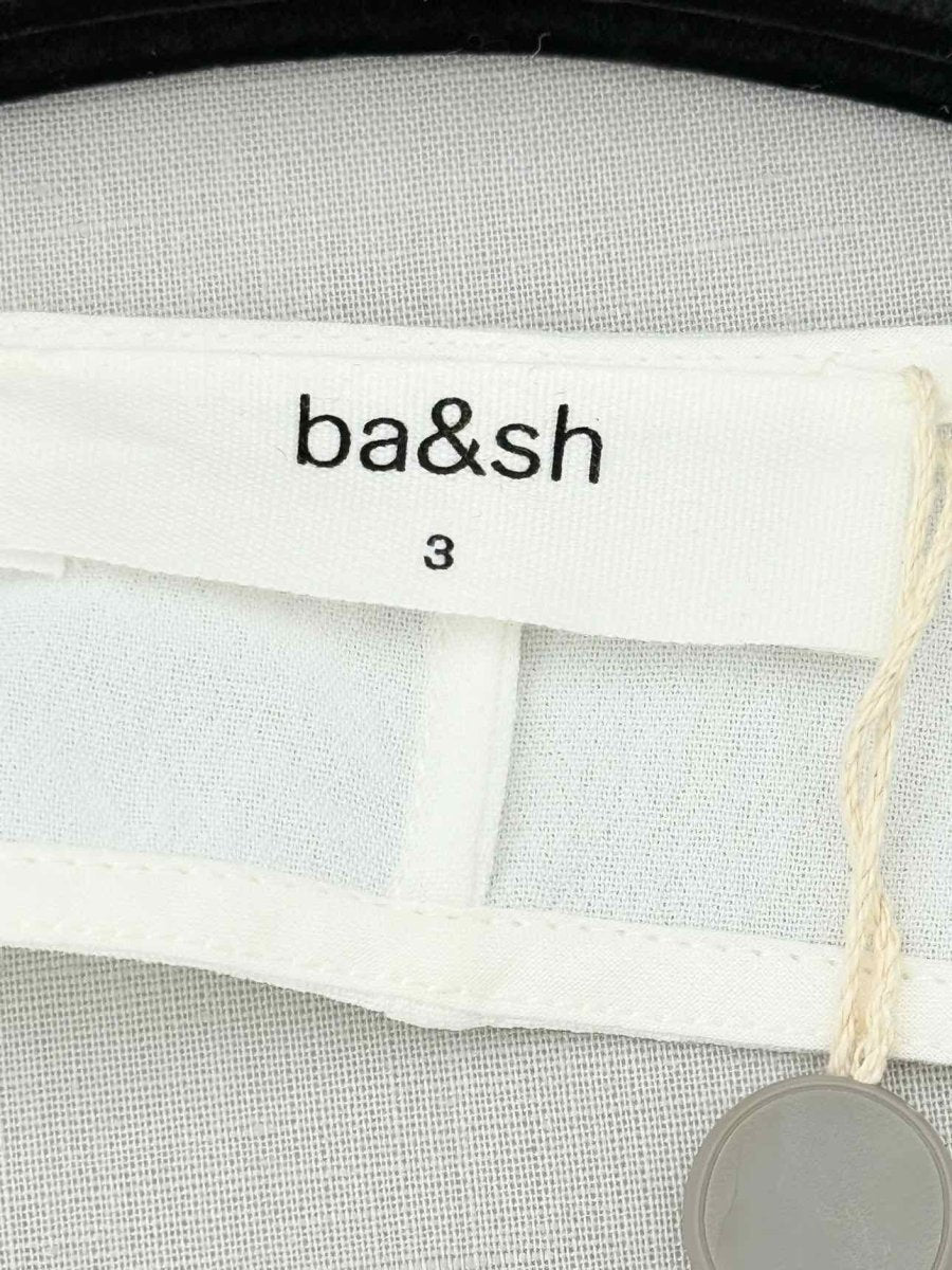 Pre - loved BA&SH White Size Large Blouse at Reems Closet