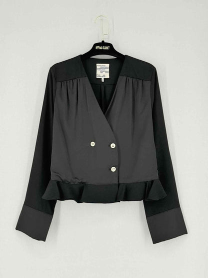 Pre - loved BAUM UND PFERDGARTEN Black Size Large Blouse at Reems Closet