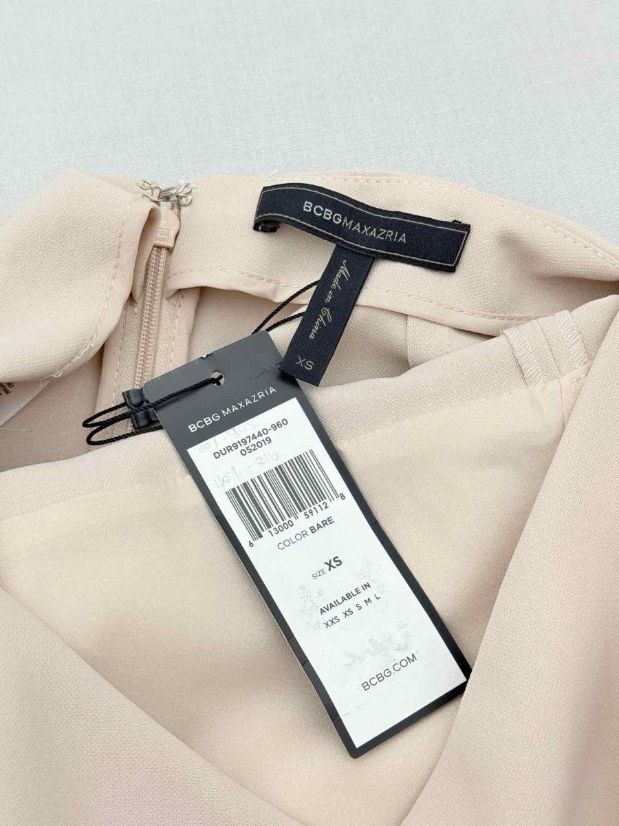 Pre-loved BCBG MAXAZRIA Beige Size XSmall Jumpsuit at Reems Closet