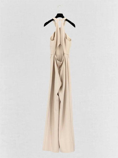 Pre-loved BCBG MAXAZRIA Beige Size XSmall Jumpsuit at Reems Closet