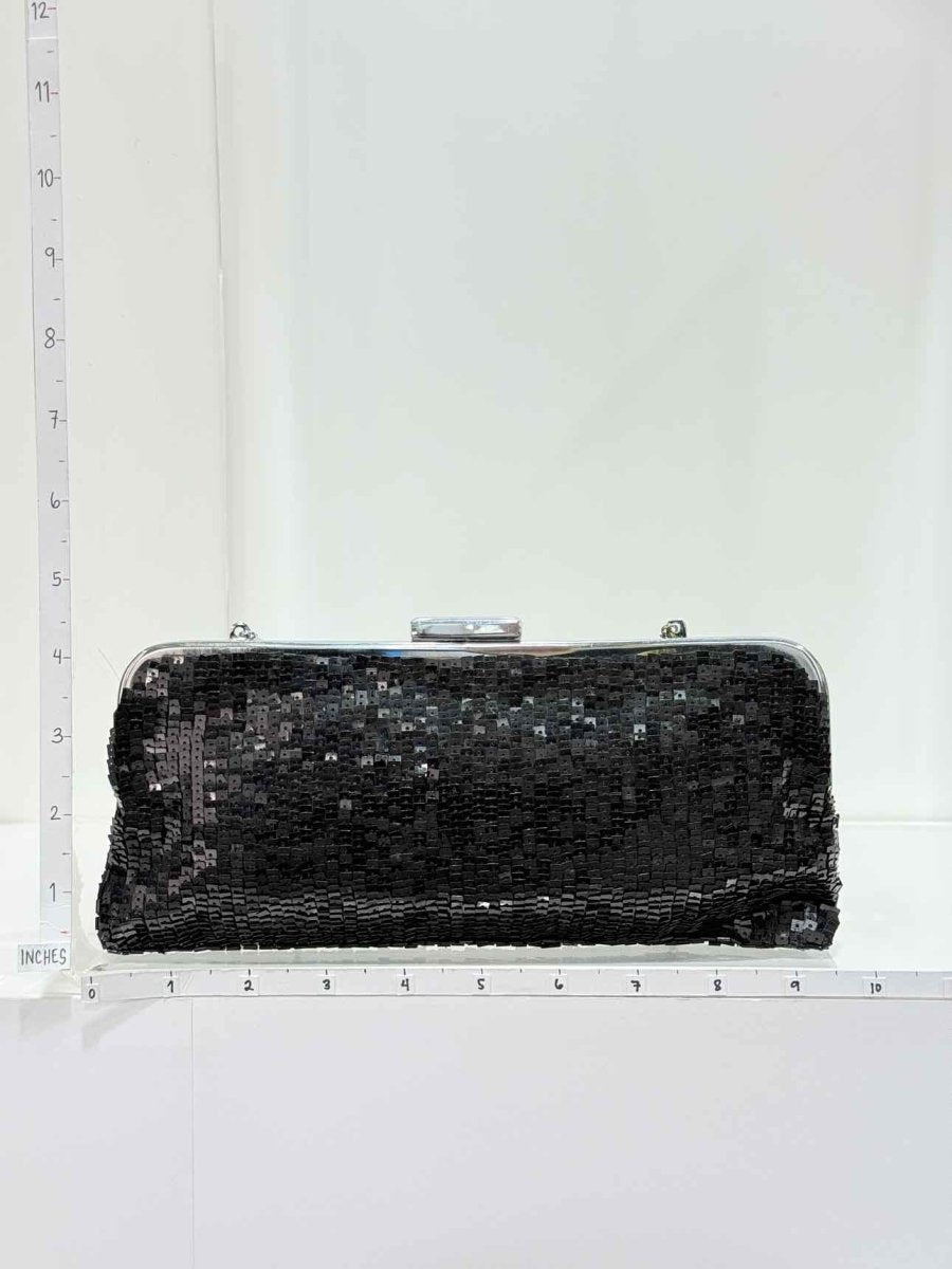 Pre-loved BCBG MAXAZRIA Black Clutch at Reems Closet