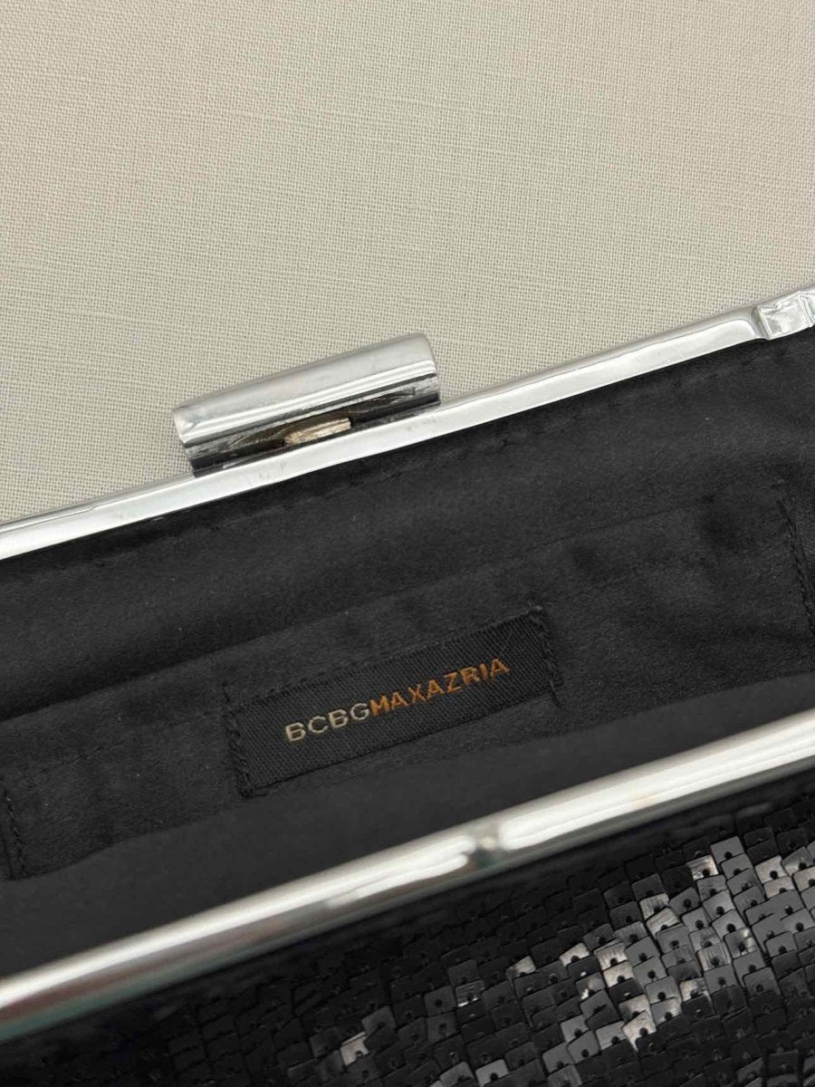 Pre-loved BCBG MAXAZRIA Black Clutch at Reems Closet