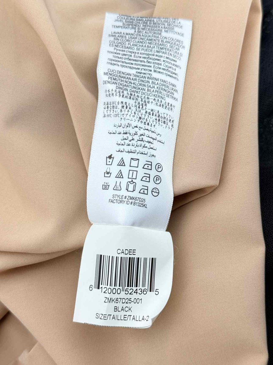 Pre - loved BCBG MAXAZRIA Black Size US 2 Short Dress at Reems Closet