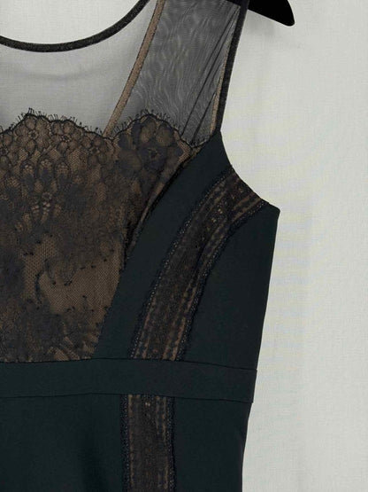 Pre - loved BCBG MAXAZRIA Black Size US 2 Short Dress at Reems Closet