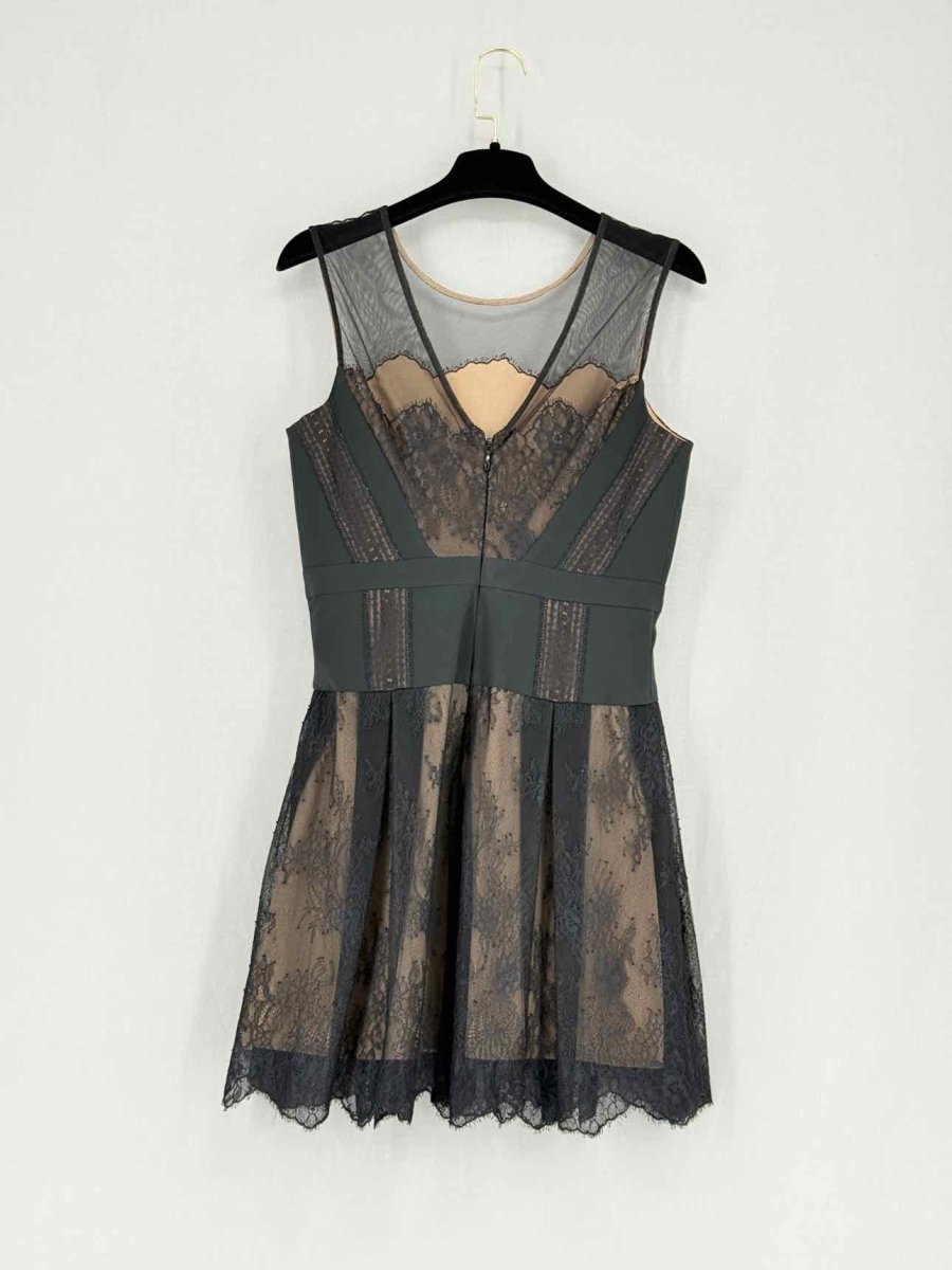 Pre - loved BCBG MAXAZRIA Black Size US 2 Short Dress at Reems Closet