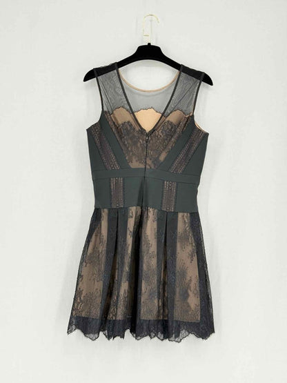 Pre - loved BCBG MAXAZRIA Black Size US 2 Short Dress at Reems Closet