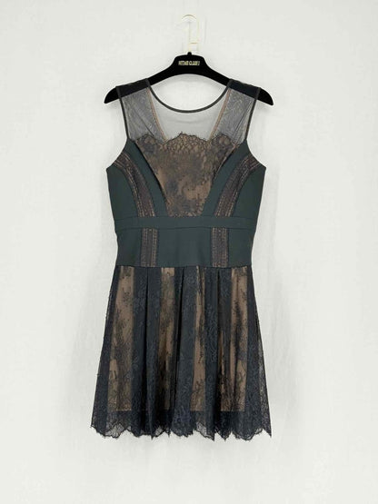 Pre - loved BCBG MAXAZRIA Black Size US 2 Short Dress at Reems Closet