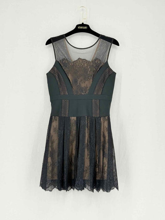 Pre - loved BCBG MAXAZRIA Black Size US 2 Short Dress at Reems Closet