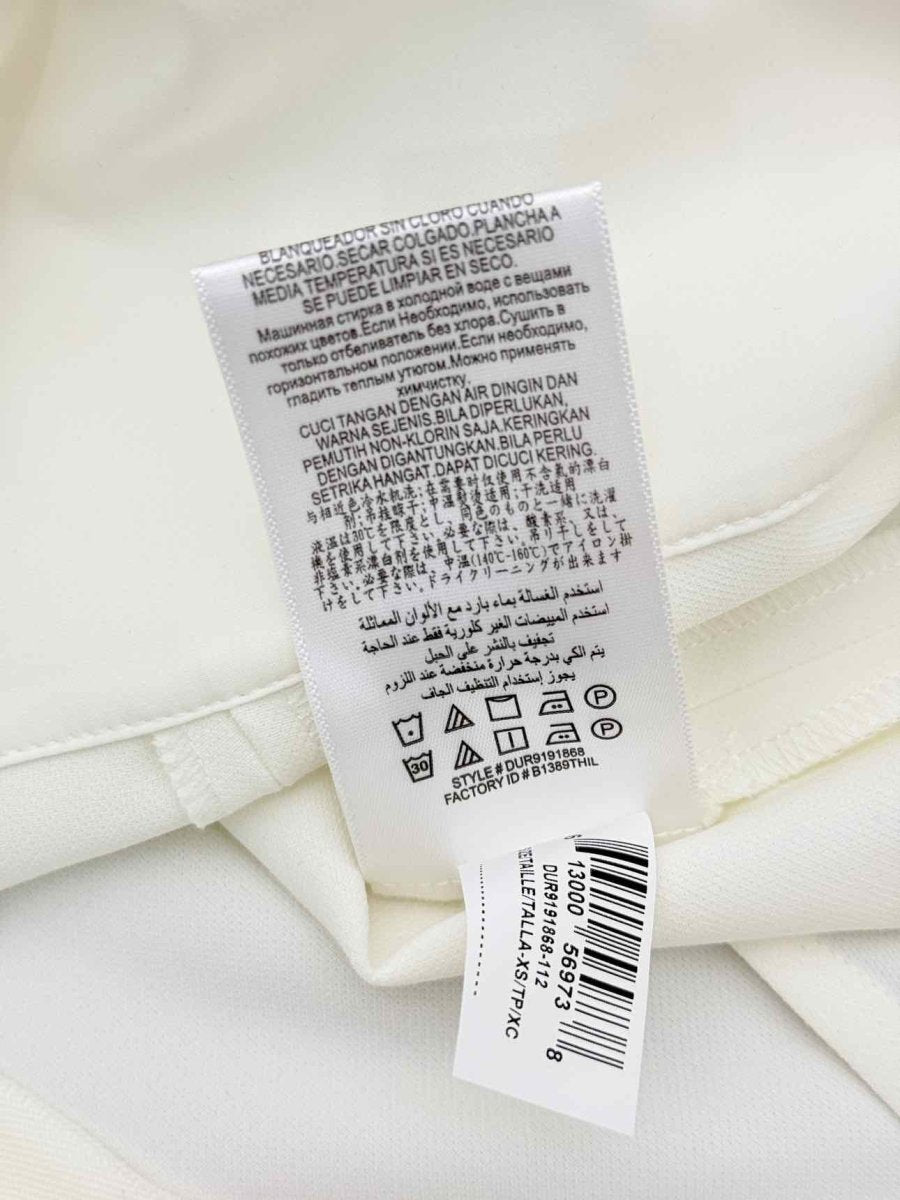 Pre-loved BCBG MAXAZRIA Off-white Size XSmall Jumpsuit at Reems Closet