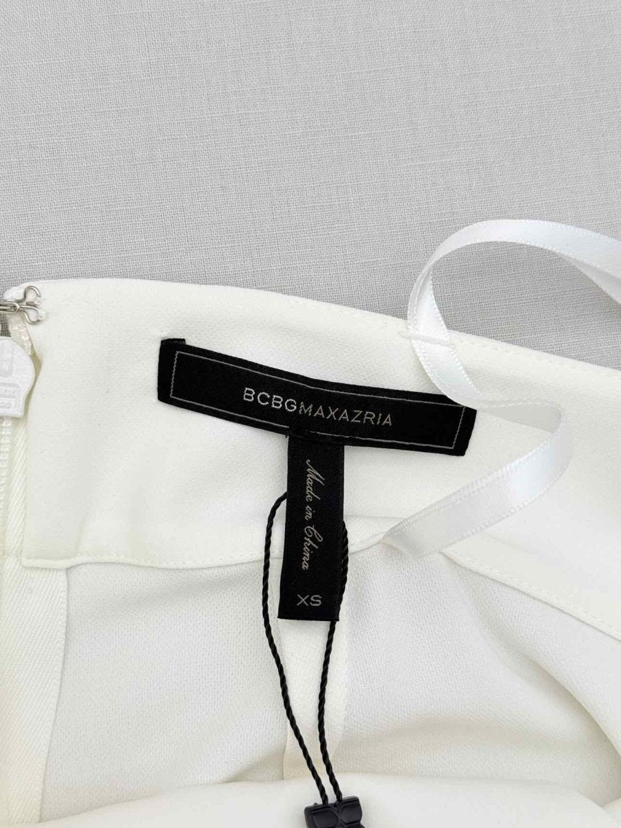 Pre-loved BCBG MAXAZRIA Off-white Size XSmall Jumpsuit at Reems Closet