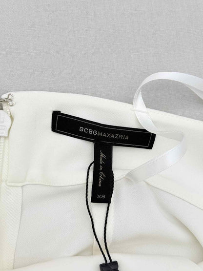 Pre-loved BCBG MAXAZRIA Off-white Size XSmall Jumpsuit at Reems Closet