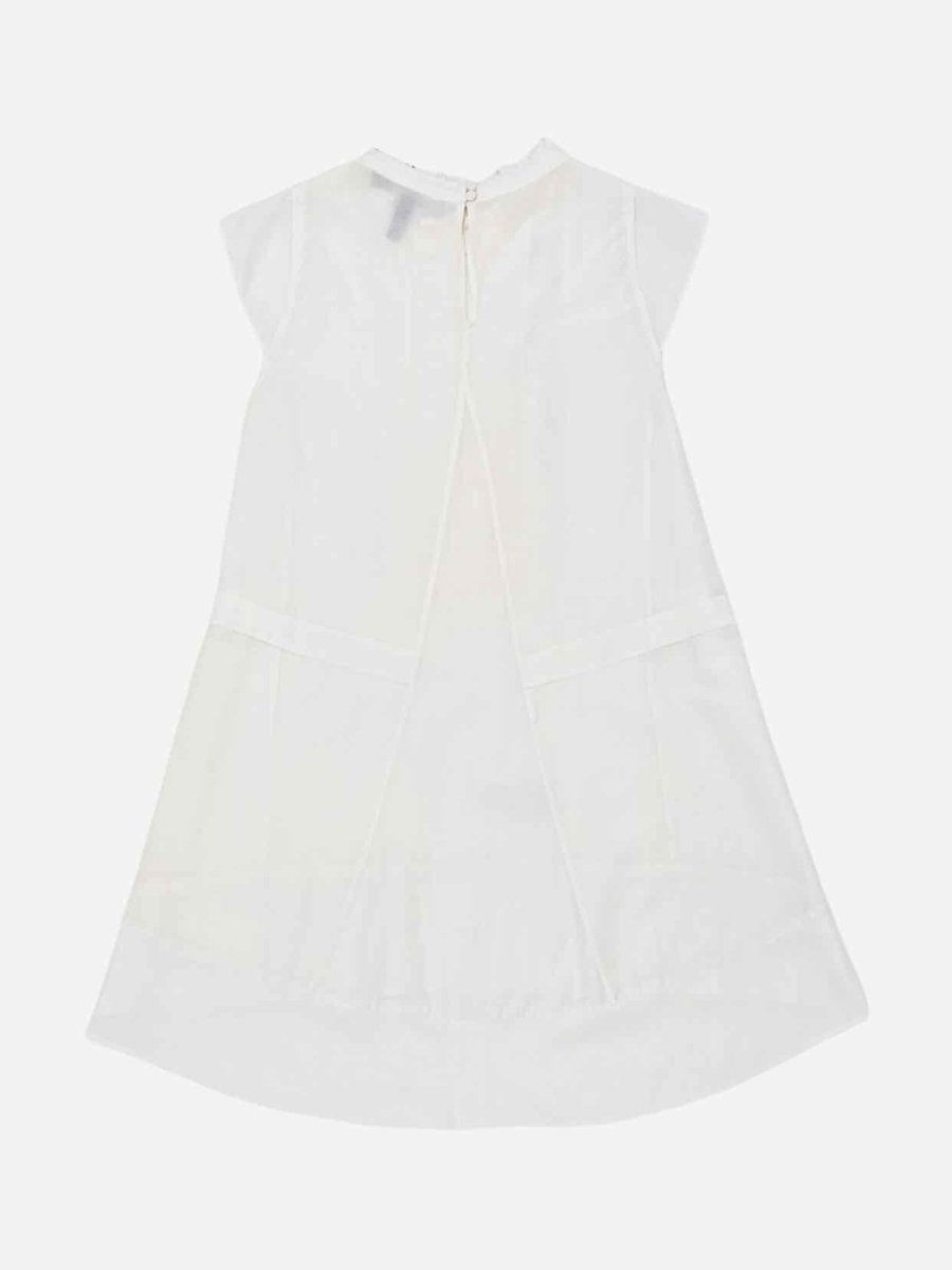 Pre - loved BCBG MAXAZRIA Sleeveless Off - white Top at Reems Closet