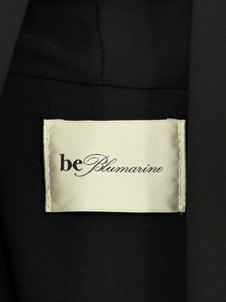 Pre - loved BE BLUMARINE Black Size US 12 Short Dress at Reems Closet