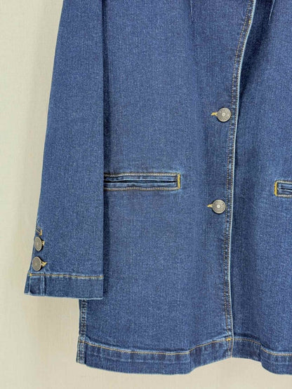 Pre-loved BEAUTY OMELLETE Blue Size Large Jacket at Reems Closet
