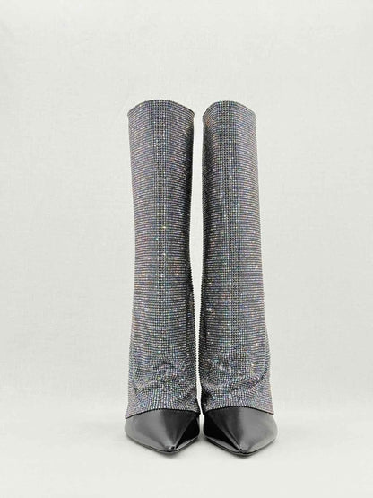Pre - loved BENEDETTA BRUZZICHES Black Size EU 41 Knee High Boots at Reems Closet