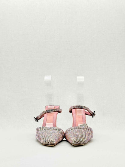 Pre - loved BENEDETTA BRUZZICHES Elena Pink Size EU 40 Mules at Reems Closet