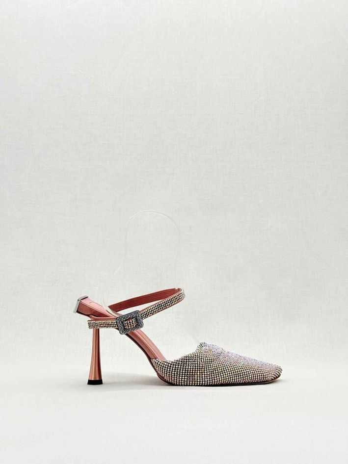 Pre - loved BENEDETTA BRUZZICHES Elena Pink Size EU 40 Mules at Reems Closet