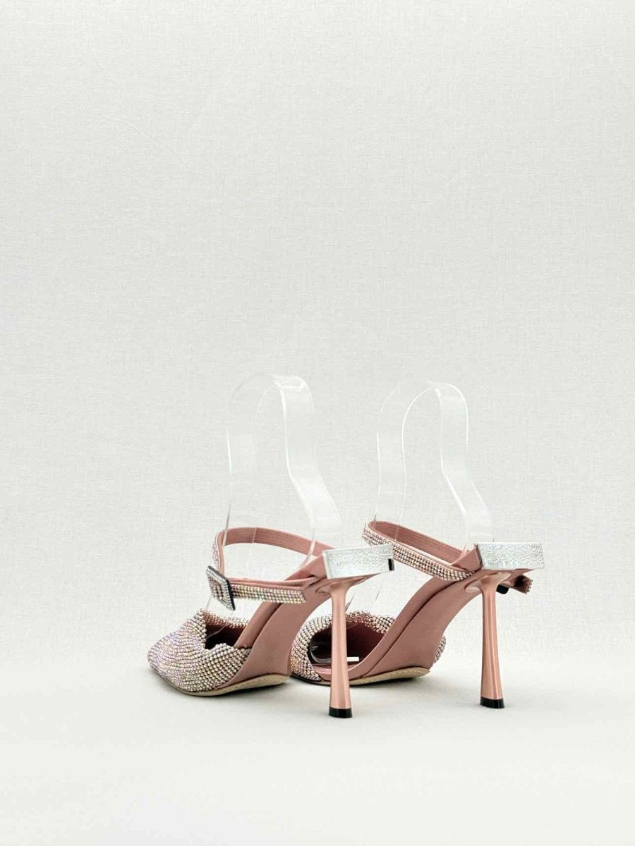 Pre - loved BENEDETTA BRUZZICHES Elena Pink Size EU 40 Mules at Reems Closet