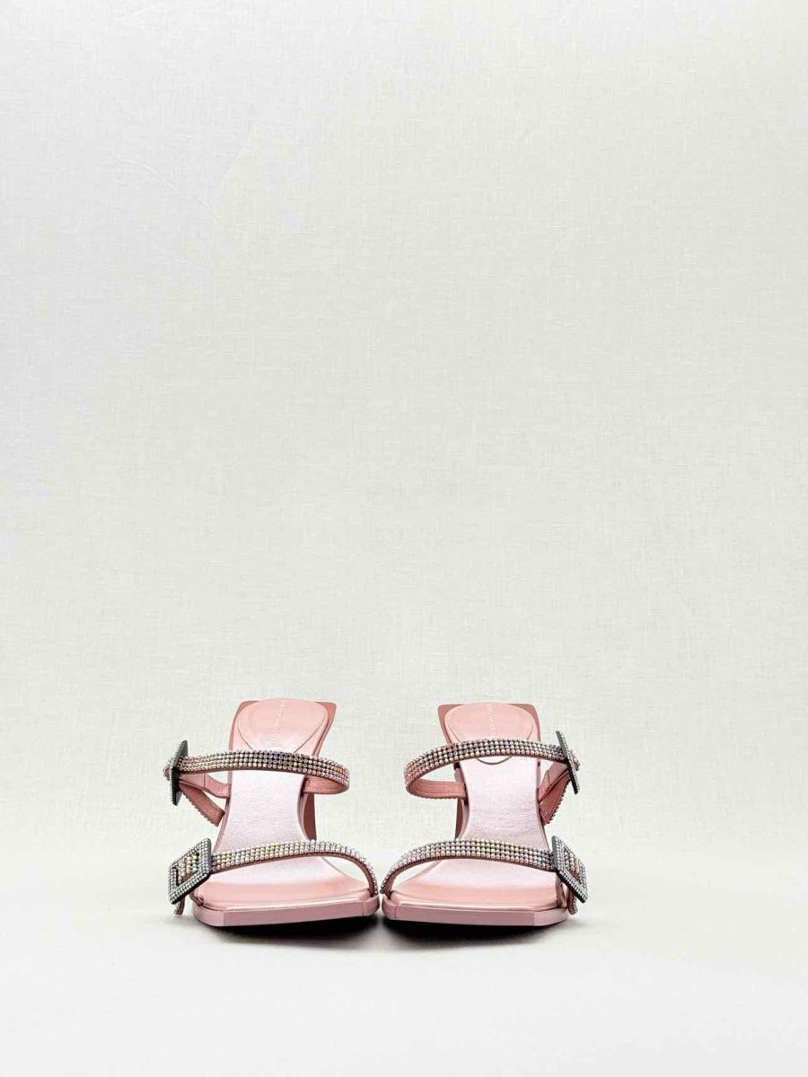 Pre - loved BENEDETTA BRUZZICHES Ewa Pink Size EU 39 Mules at Reems Closet