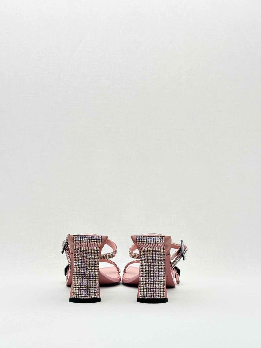 Pre - loved BENEDETTA BRUZZICHES Ewa Pink Size EU 39 Mules at Reems Closet