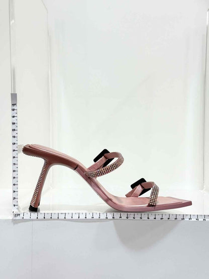 Pre - loved BENEDETTA BRUZZICHES Ewa Pink Size EU 39 Mules at Reems Closet