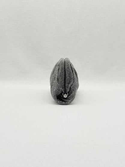 Pre - loved BENEDETTA BRUZZICHES Venus La Petite Black Clutch at Reems Closet