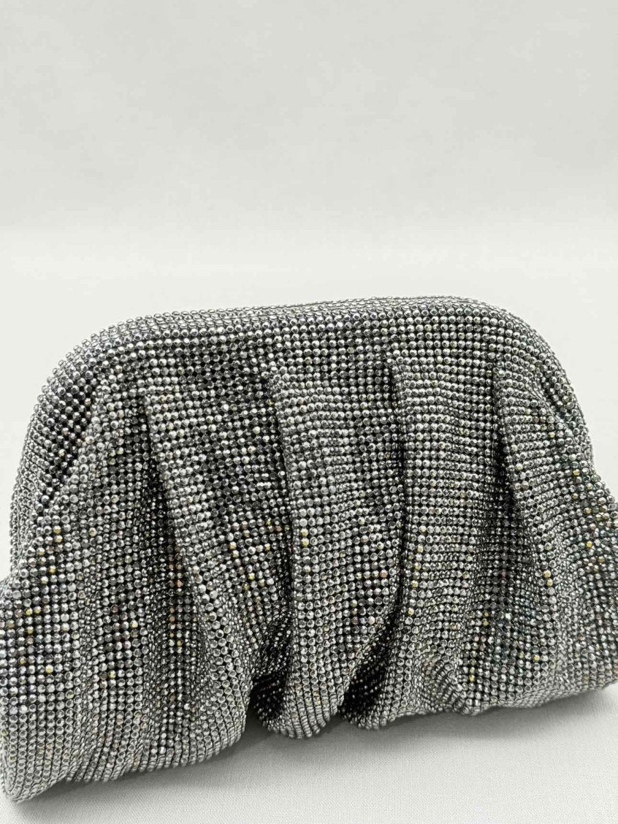 Pre - loved BENEDETTA BRUZZICHES Venus La Petite Black Clutch at Reems Closet