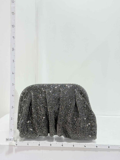 Pre - loved BENEDETTA BRUZZICHES Venus La Petite Black Clutch at Reems Closet