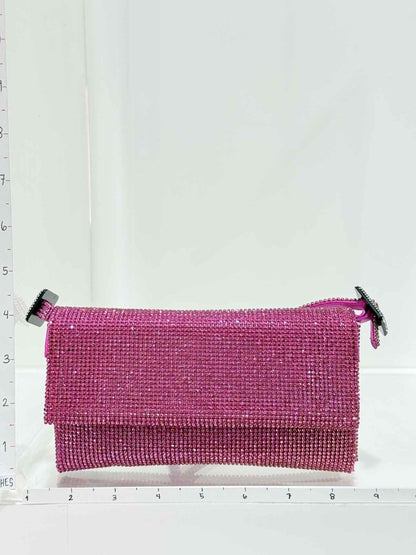 Pre - loved BENEDETTA BRUZZICHES Vittissima Fuchsia Shoulder Bag at Reems Closet