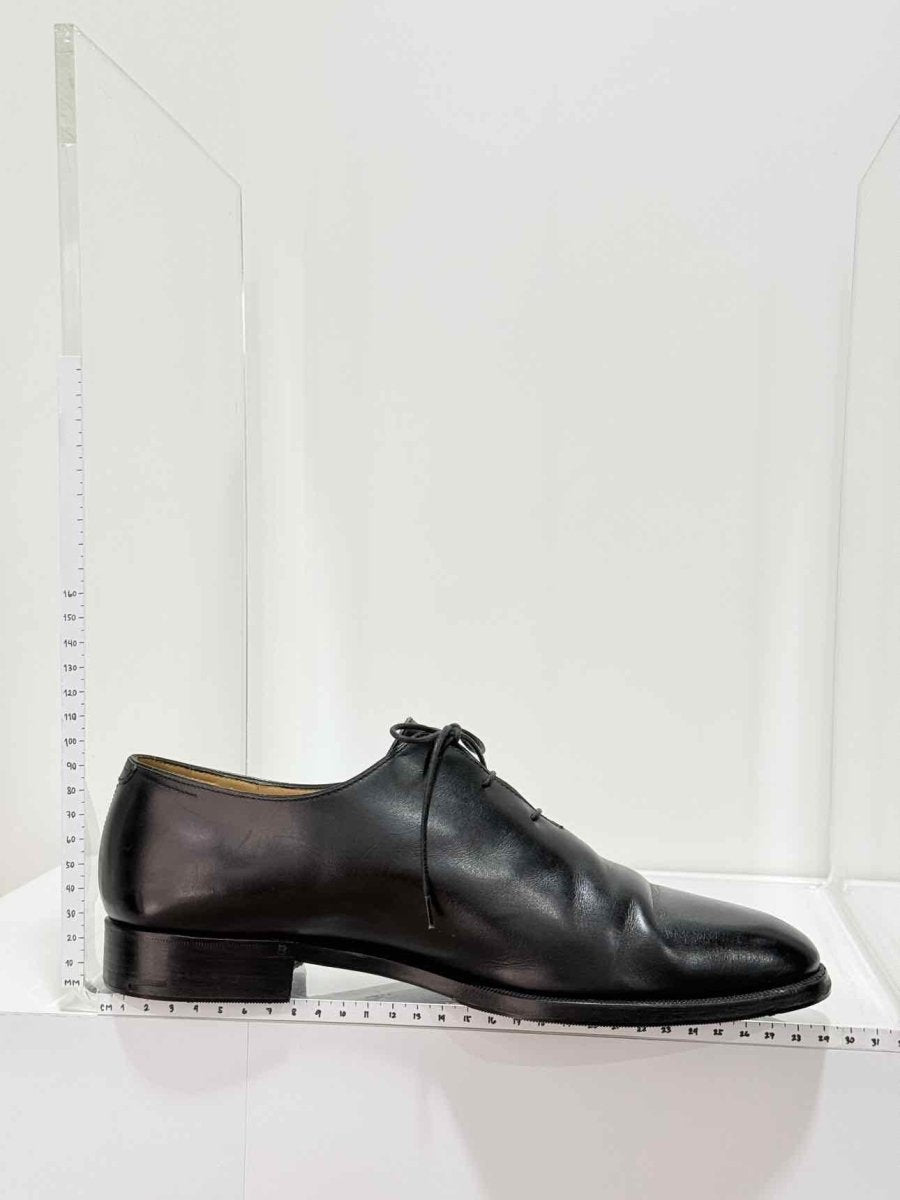 Pre - loved BERLUTI Alessandro Galet Black Size EU 42.5 Oxfords at Reems Closet