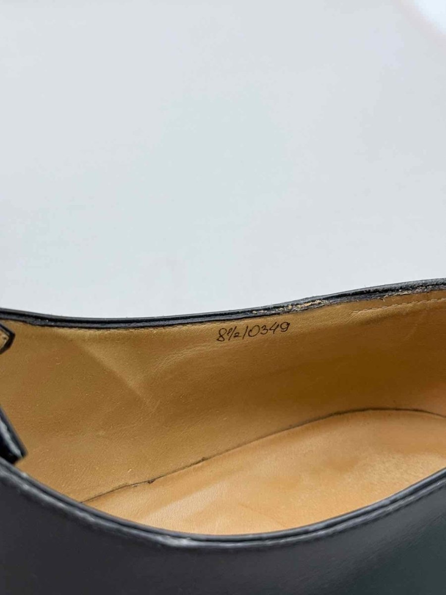 Pre - loved BERLUTI Alessandro Galet Black Size EU 42.5 Oxfords at Reems Closet