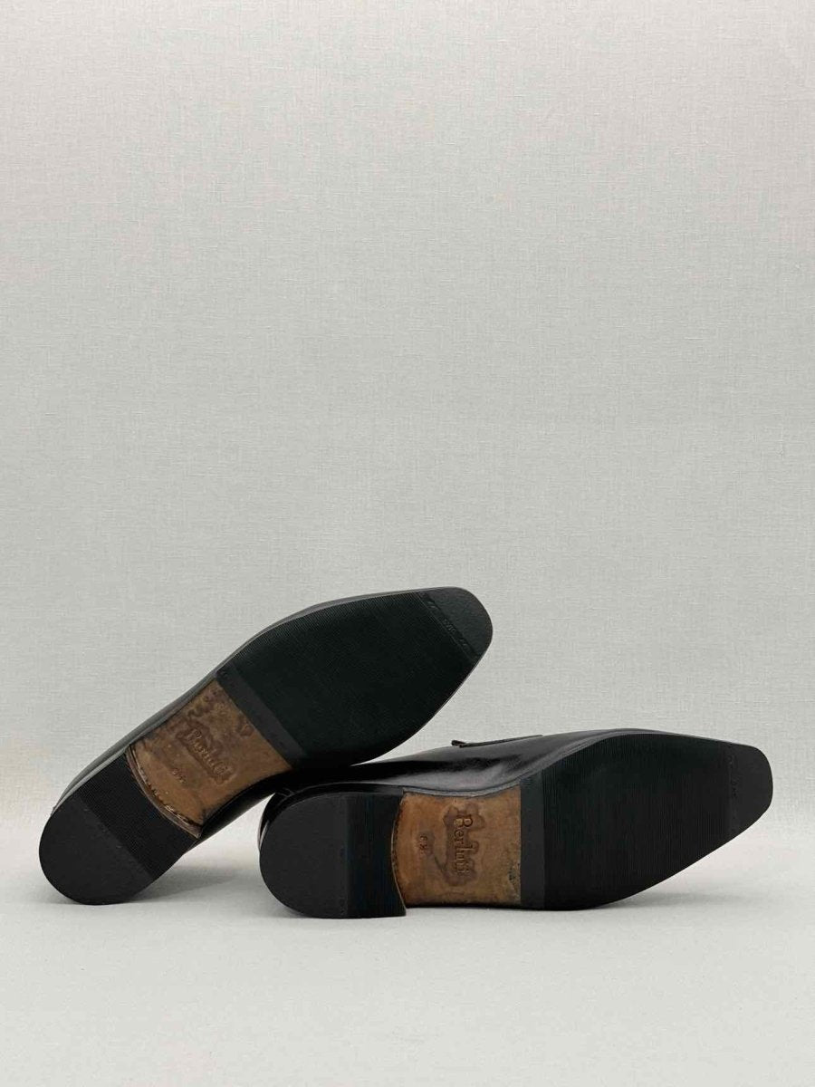 Pre - loved BERLUTI Andy Demesure Black Size EU 42.5 Loafers at Reems Closet