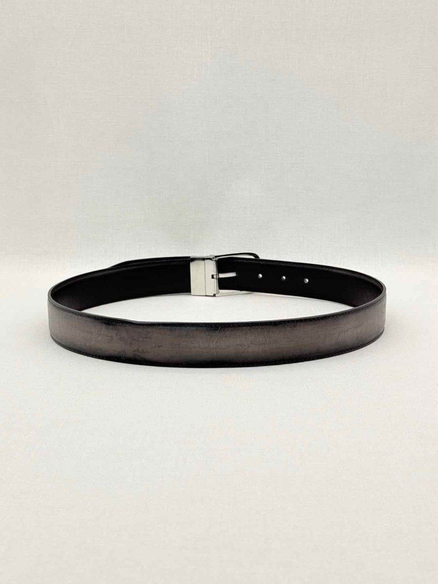 Pre-loved BERLUTI Grey Belt at Reems Closet