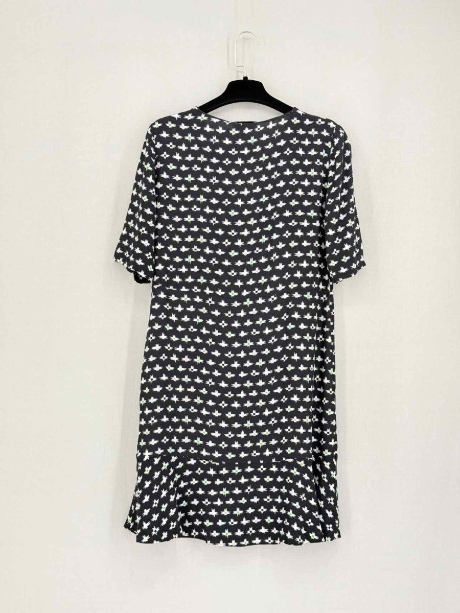 Pre-loved BIMBA Y LOLA Black & White Size Small Short Dress at Reems Closet