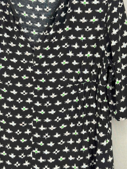 Pre-loved BIMBA Y LOLA Black & White Size Small Short Dress at Reems Closet